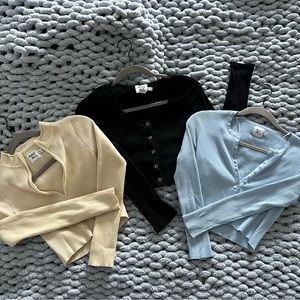 Long sleeve tops